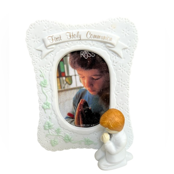 Russ First Holy Communion White Photo Frame - Picture 1 of 3
